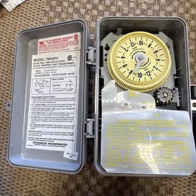 Intermatic T8845PV Irrigation Timer Switch 24V 14-Day Skipper,