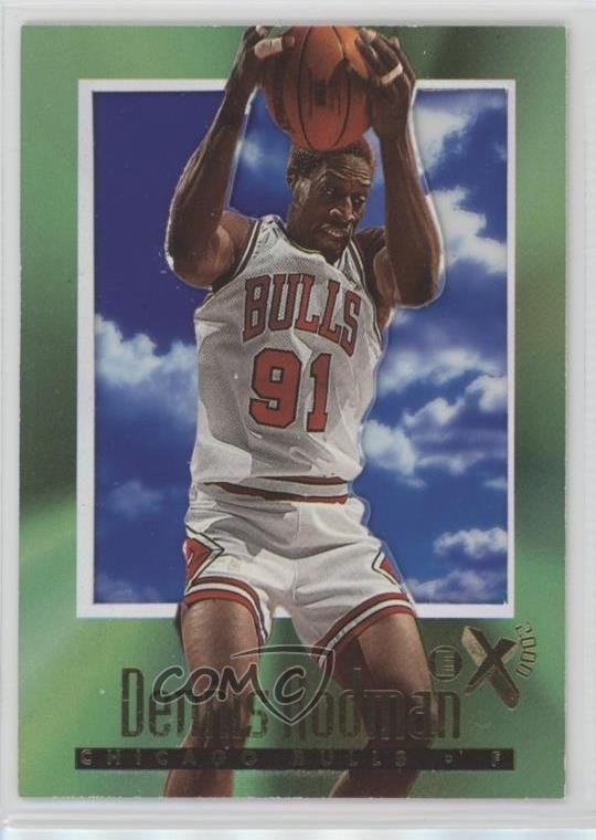 1996-97 Skybox E-X2000 Dennis Rodman #11 HOF 7ns