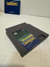 StarTropics NES CIB Oval SOQ Rev-A Box Manual w/ Uncle Steve Letter