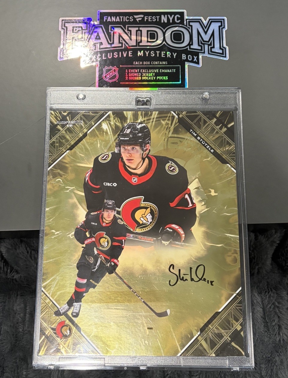 Tim Stutzle 2025-26 Fanatics Emanate (Fanatics Fest Exclusive Variant) OTT SENS