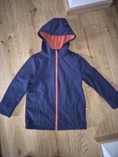 Topolino Softshelljacke Gr. 122 Blau Orange Guter Zustand