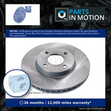 2x Brake Discs Pair Vented fits NISSAN VERSA Mk2 1.5 Front 2011 on HR15DE 260mm