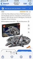 LEGO Star Wars: Millennium Falcon (75257) for sale online | eBay