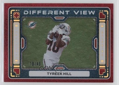 2024 Panini Photogenic A Different View Red 10/49 Tyreek Hill #5 ni2