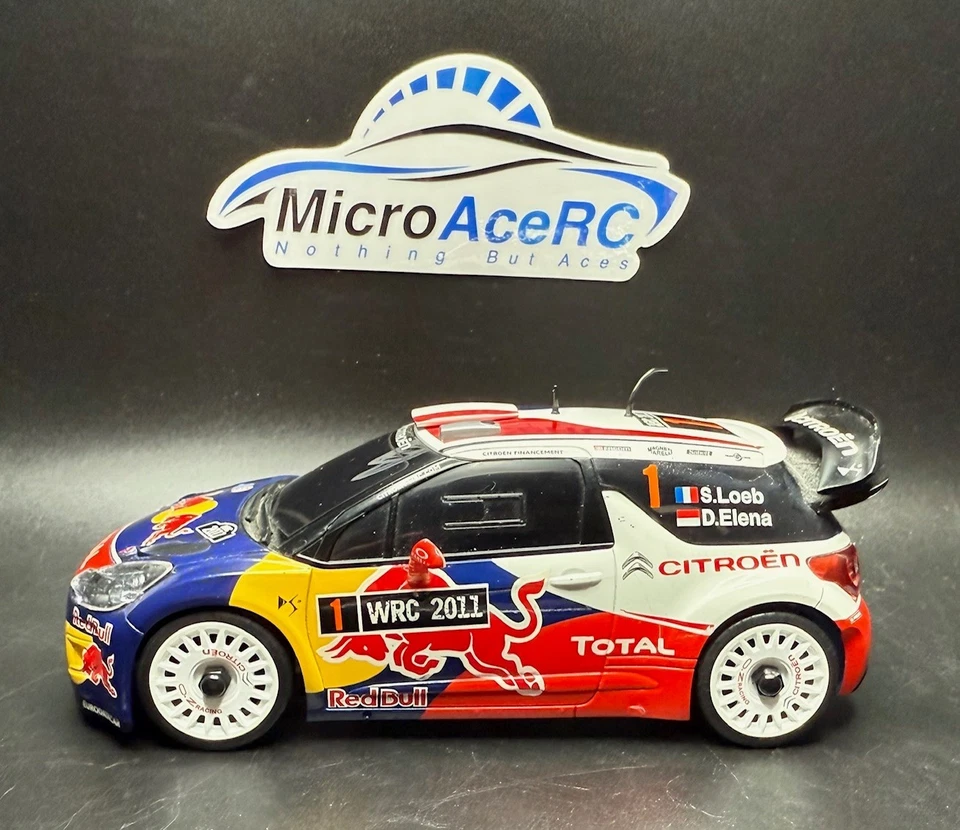Used Kyosho Mini-z Body CITROEN DS3 WRC 2011 MZP420SL - Image 3 of 4