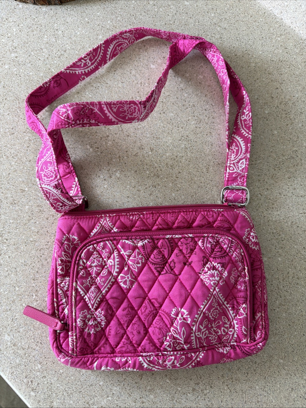 Vera Bradley Medium Zip Crossbody Purse