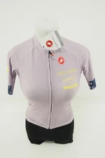 NEW! Castelli Aero Race 6.0 Cycling Jersey Women's Extra Small Juliana Purple