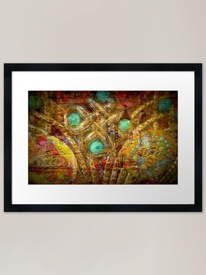 Baubles Bangles and Beads Framed Ar Framed Wall Art Poster Canvas Print Picture