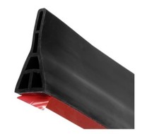 98" Collapsible Shower Barrier Stopper 3.5" High Self-Adhesive Splash Guard