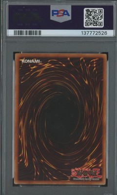 YuGiOh Jinzo REVERSE FOIL ERROR PSV-000 SECRET Rare HOLO Graded