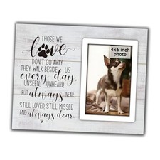 Dog Memorial Gifts Picture Frame, Pet Memorial Gifts for Dogs, Loss of Dog