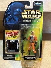 Star Wars Biggs Darklighter Figure Power of the Force Freeze Frame 1997 NEW MOC