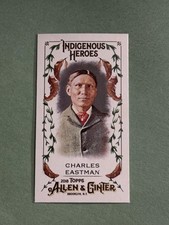 Charles Eastman 2018 Topps Allen & Ginter Mini Indigenous Heroes #MIH-24 FF637