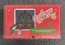 Deck The Home A Christmas Story Movie 7 Scenes  Laser Light Projector New Sealed
