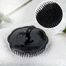 1pcs Black Hair Comb Scalp Massagers Round Comb Women Men Shower Brush Hair Scal