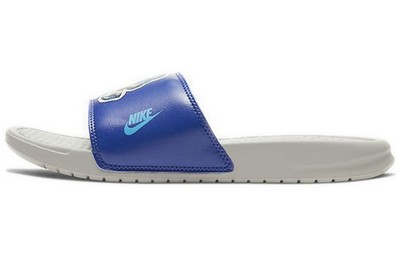 Nike Benassi Jdi Print Slide 'Hiker Cartoon Light Bone' - 631261-038 MT