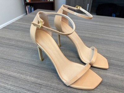 Jimmy Choo Womens Heels size 5.5 Nude 3'' heel