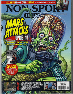 2020 NON-SPORT UPDATE MARS ATTACKS UPRISING & EXCLUSIVE PROMO CARDS SEALED MINT