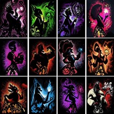 12 Pack Diamond Art Kits for Adults,Diamond Painting Kits,5D Princess Diamond Pa