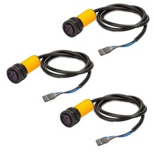 3 PCS e18d80nk Infrared Photoelectric Switch Obstacle Avoidance Sensor Mod