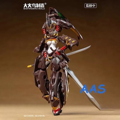 In box BIGFIREBIRD BUILD INSECT MECHA GIRL IMG-01 Transformable TOY Gift