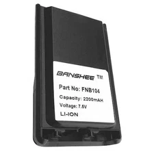 BANSHEE QVB-104 Battery Pack, Fits Model FNB104, Vertex