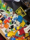 Vintage Fisher Price Little People Men Women Kids Cars Fire truck Lot 48 PCs