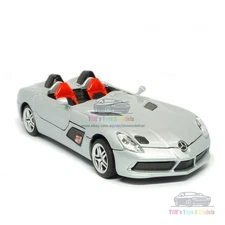 1/32 Mercedes-Benz SLR Model Car Diecast Toy Vehicle Collection Gift Kids Silver