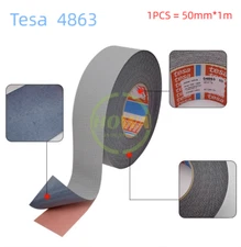 Tesa 4863 silicone rubber particles anti-skid tape rollers covered with 50mm*1m