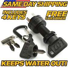 Ignition Switch Fits Club Car 4-pin Gas 1996-02 Ds Turf Carryall W4 Keys