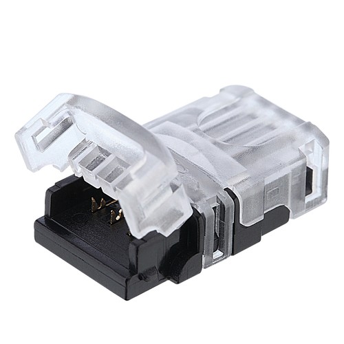 4-Pin RGB Hippo Connector Adapter Corner L T X Clip LED Strip Part for 5050 5630 - Picture 28 of 46