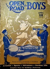 Open Road for Boys April 1941 Boys' Town Mickey Rooney Ticonderoga
