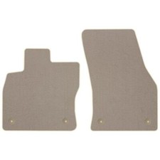 Veloursfussmatten für VW Caddy V ab Bj. 2020 Automatten Passform VORNE BEIGE STD