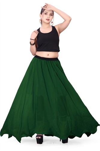 Ballet Dance Wear Half Circle skirt Belly Dance Chiffon Casual Party Wear C13 - Picture 30 of 156