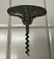 Vintage Viking Pewter Wine Opener Corkscrew