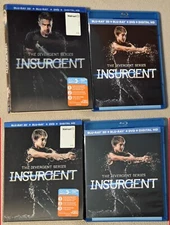 The Divergent Series: Insurgent Blu-ray 3D, Blu-ray & DVD with Lenticular Cover