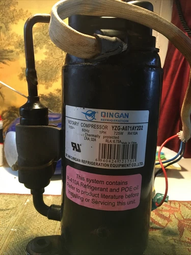 QINGAN  YZG-A071AY2D2  115V 60Hz 1PH 725W R410A  LRA 32A RLA 6.75A Compressor
