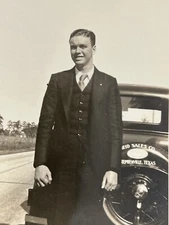 Stephenville Tx Reid Auto Sales On Old Car Young Man Photograph Picture