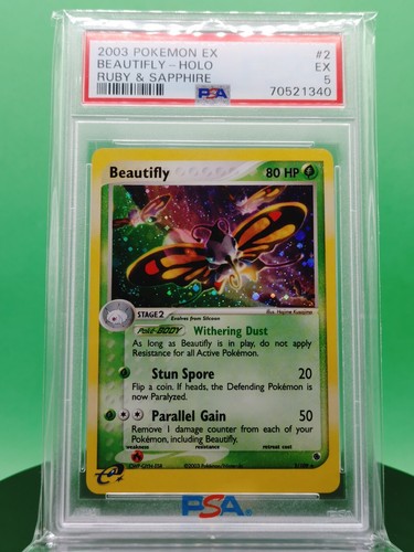 Beautifly graded PSA 5 for sale on eBay