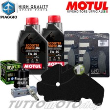 Tagliando PIAGGIO Carnaby 300 Cruiser 2011 2012 / Motul Filtri Candela Pastiglie
