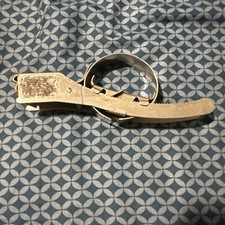 Vintage Scotch Brand Filament Tape Metal Hand Dispenser Model H-120 made in USA
