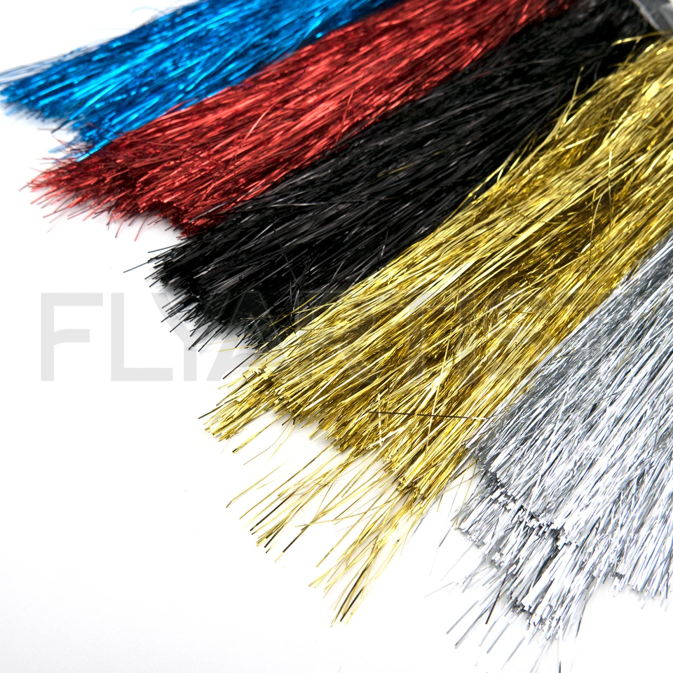 FLASHABOU ORIGINAL - Atar Moscas Material Flash Falda Bucktail Almizclado Oropel Hedrón Foto 2 de 2