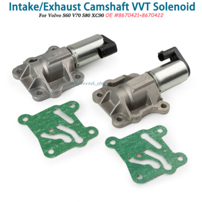 TRQ New Engine Camshaft Variable Valve Timing Solenoid VVT For 2007-2015 Volvo