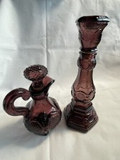 Avon Eau De Cologne زجاجة and Bath Oil Jug طقم