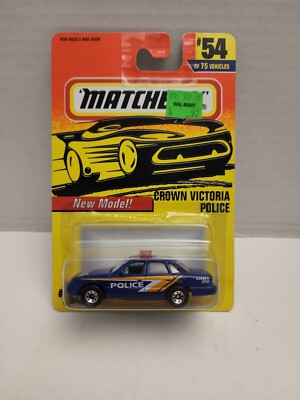 Matchbox Superfast Action System ~ #54 Crown Victoria Police Car