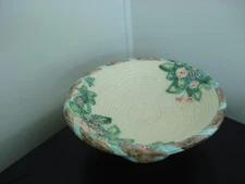 THE HALDON GROUP Floral Art Pottery Pedestal Bowl/Dish