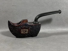 Rare Antique Droste Cocoa Chocolate Wood Dutch Shoe Advertising Pipe