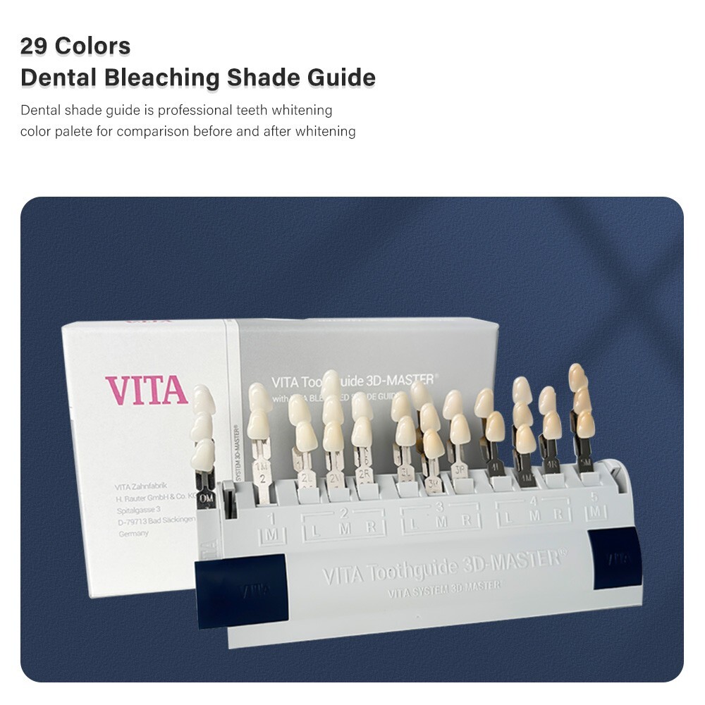 Vita 3-D Master Toothguide with Bleached Shade Guide (B360