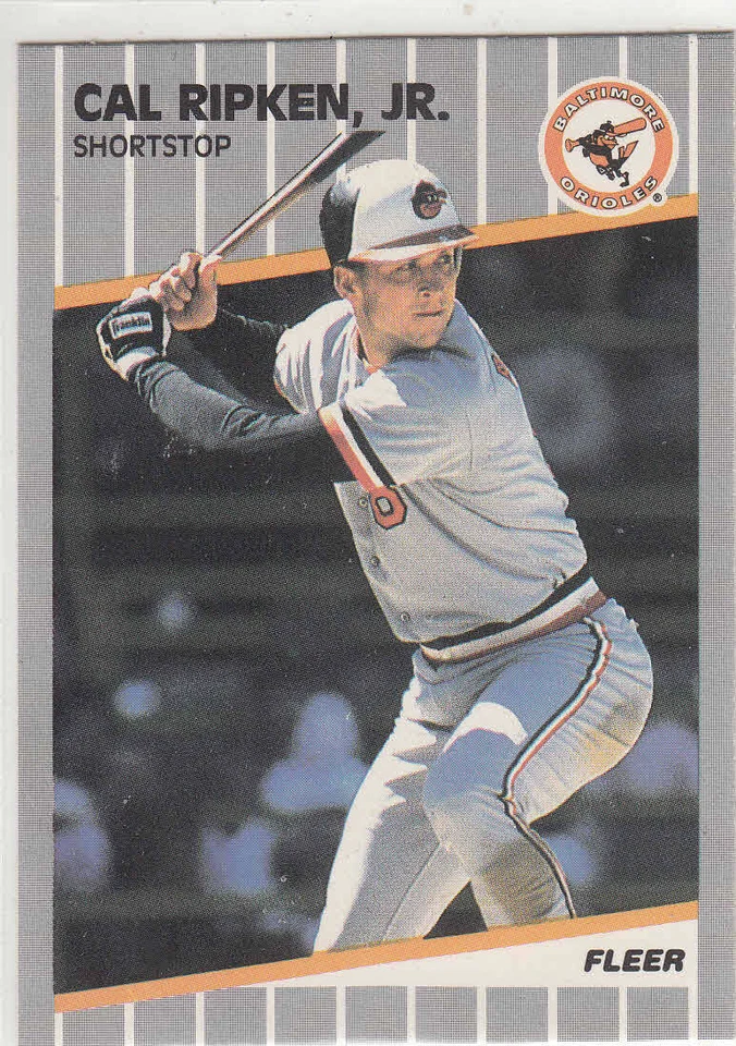 1989 FLEER BASEBALL #451-660 YOU-PICK - Image 2 of 2