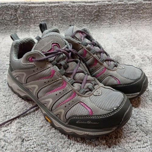Eddie Bauer Vibram Hiking Shoes Gray 